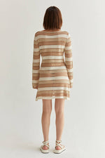 Noelle Stripe Play Cover Up Mini Dress