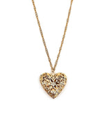 Thelma Heart Locket Necklace