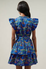 Ruya Floral Marisol Tiered Mini Dress