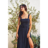 Heaven Sent Buckle Midi Dress