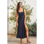 Heaven Sent Buckle Midi Dress