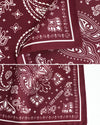 “Paisley" Silk Bandana Scarf