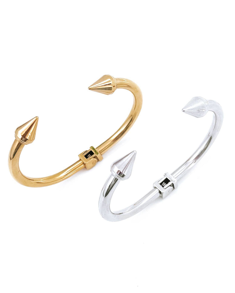 Lars Cone Bangle Bracelet: GOLD