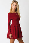 Stephanie Dress - scarlet