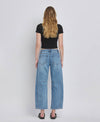 HIGH RISE BARREL LEG JEANS