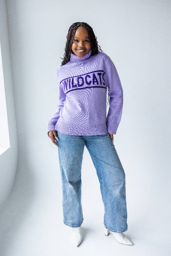 Kansas State Railway Sweater Rolled Turtleneck
