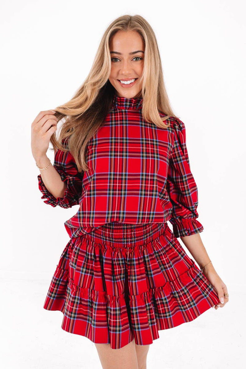 Hollin Long Sleeve Bow Top