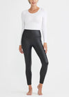 Faux Leather Shaping Legging