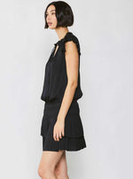 Zoey Pleated Mini Dress