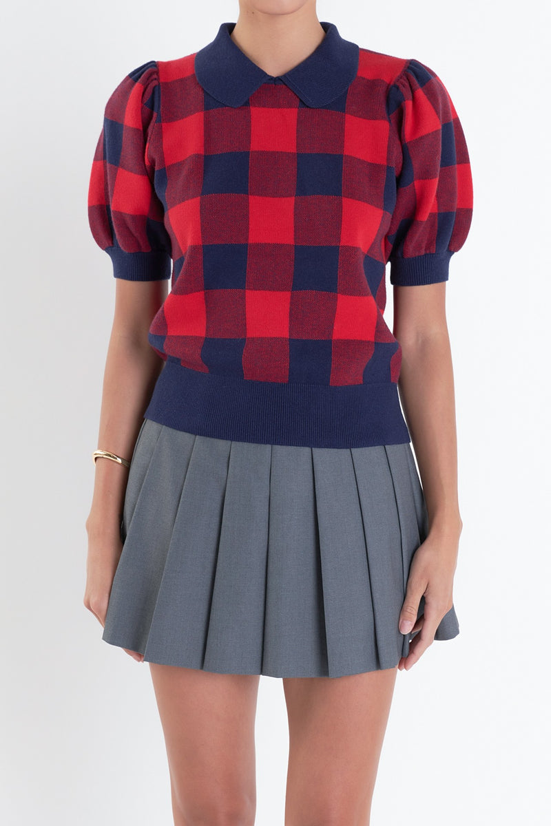 Gingham Knit