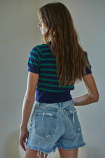 CAMBRIDGE STRIPED TOP