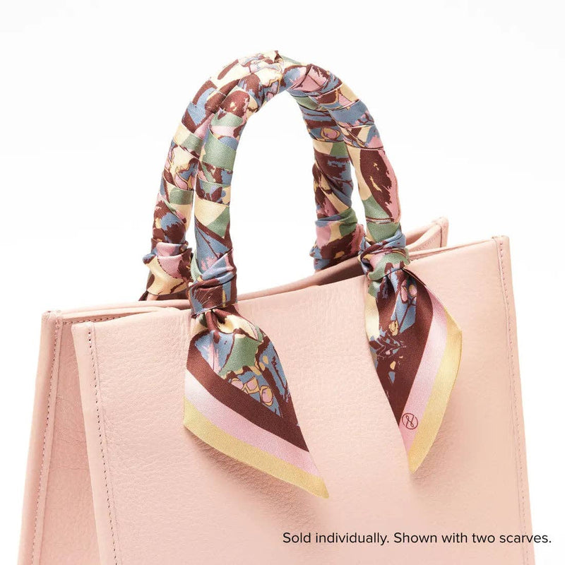 Lost Pattern x Leatherology Silk Twilly Scarf