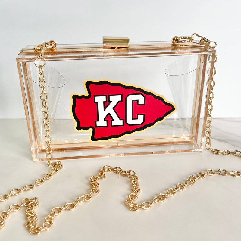 Clear Acrylic Purse - Kansas City