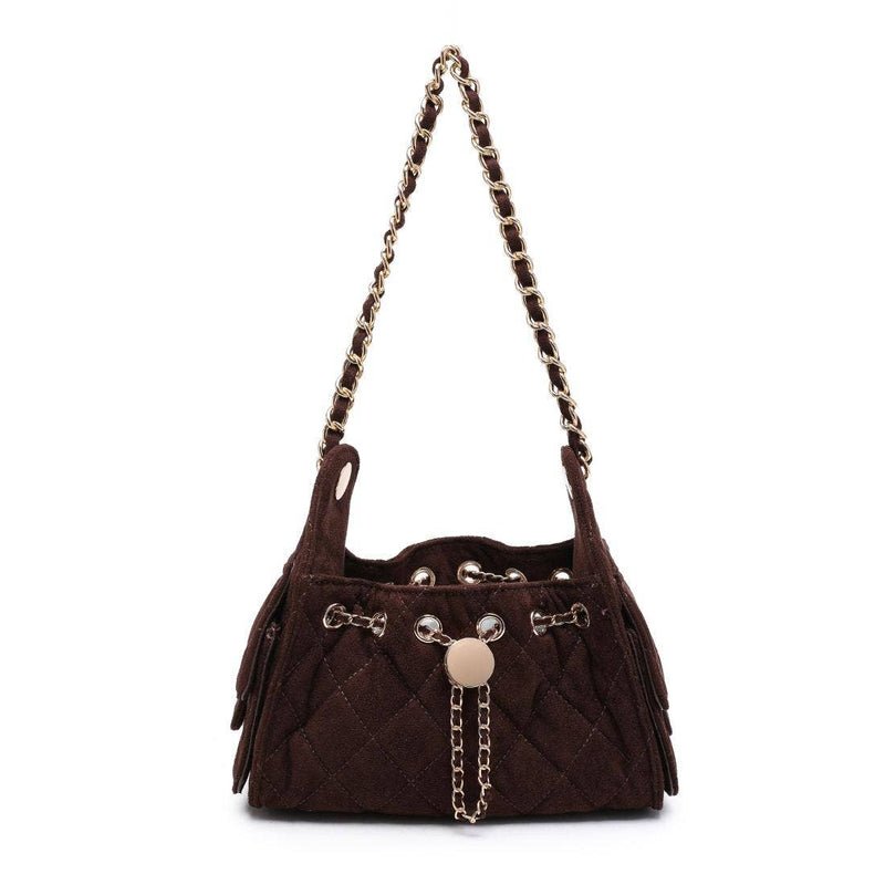 Royalty Shoulder Bag: Espresso
