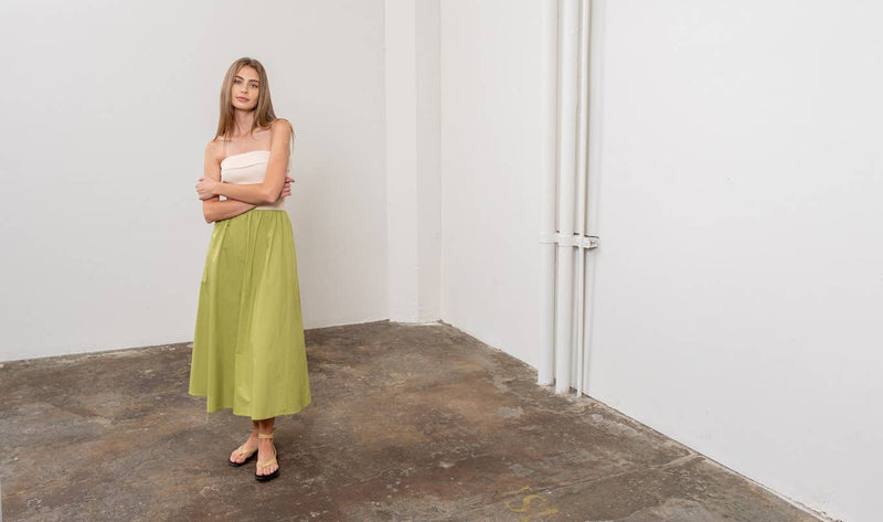 NEELY MIDI DRESS