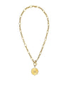Raylee Toggle Starburst Coin Necklace