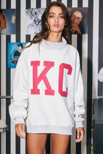 **PREORDER**KANSAS CITY & KC Reversible Sweatshirt