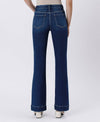 HIGH RISE TROUSER HEM BOOTCUT JEANS