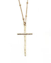 Trinity Cross Necklace