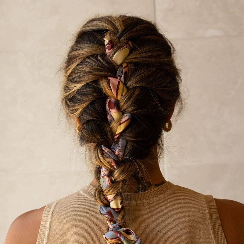 Lost Pattern x Leatherology Silk Twilly Scarf