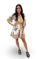 Maize Emmy Mini Dress: One Size