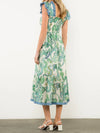 Flutter Sleeve Midi