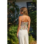 Morning Glory Flared Cami Top