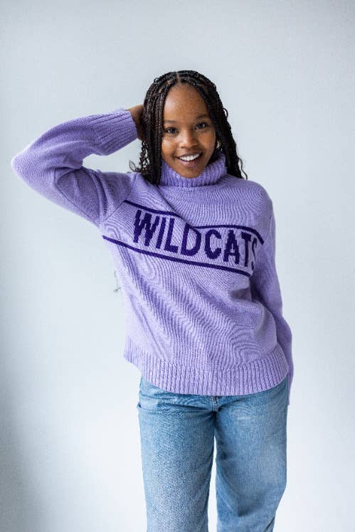 Kansas State Railway Sweater Rolled Turtleneck