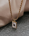 Ace Best Selling Trending Necklace || Choose Style: WHITE ACE OF SPADES