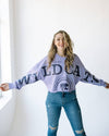Kansas State Phipps Split Cropped Longsleeve