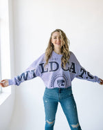Kansas State Phipps Split Cropped Longsleeve