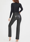 Faux Leather Shaping Bootcut Legging