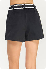 Embroidery Detail Skort