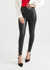 Faux Leather Shaping Legging