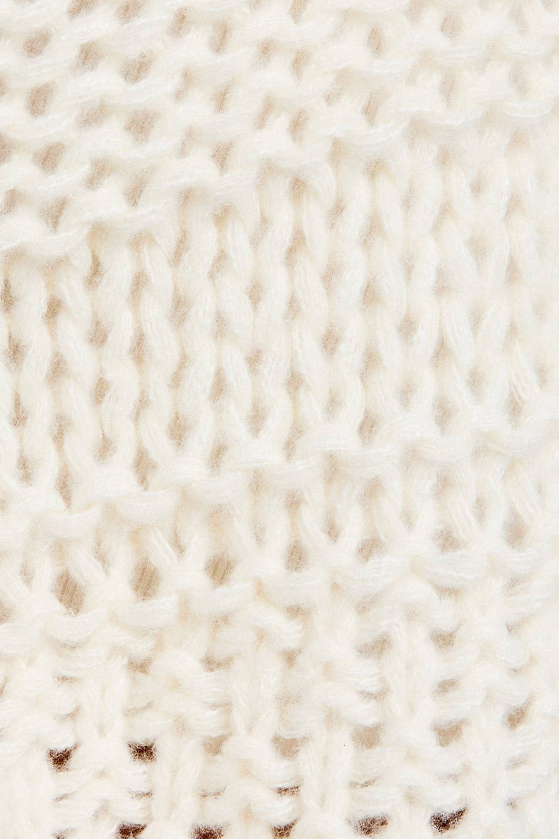 OVERSIZED SWEATER CARDIGAN: Brown