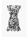 Camila Ruched Textured Mini Dress