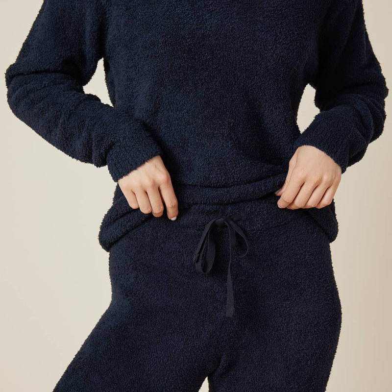 Oprah's Fave - Solid Marshmallow V-Neck Lounge Set