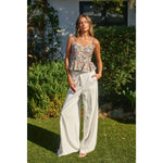 Morning Glory Flared Cami Top