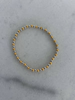 TWO TONED BEADED BRACELET