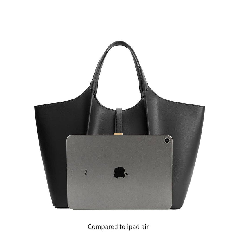 Malia Mocha Recycled Vegan Tote Bag
