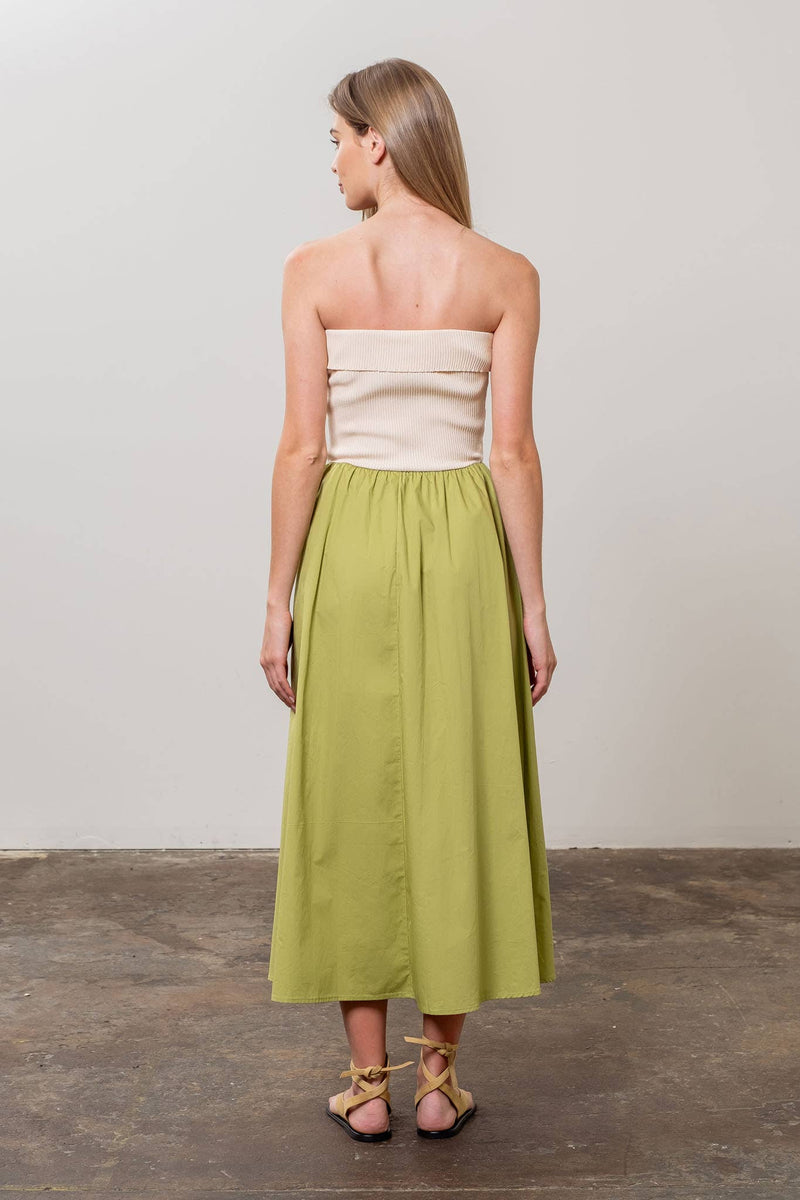 NEELY MIDI DRESS