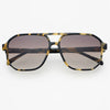 Billie Aviator Sunglasses: Tortoise