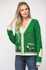 Par Tee Cardigan