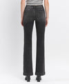 HIGH RISE FRONT PATCH POCKET FLARE JEANS