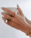 Rory Mother Of Pearl Ring: 7