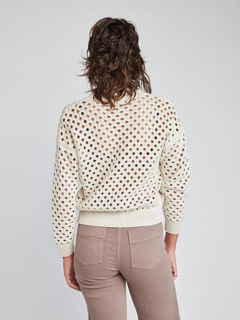 Delanie Fishnet Bomber