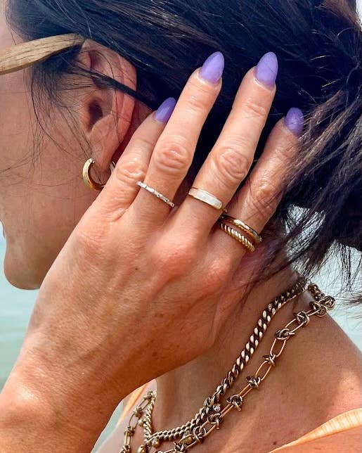 Rebel Pearl Ring: 8