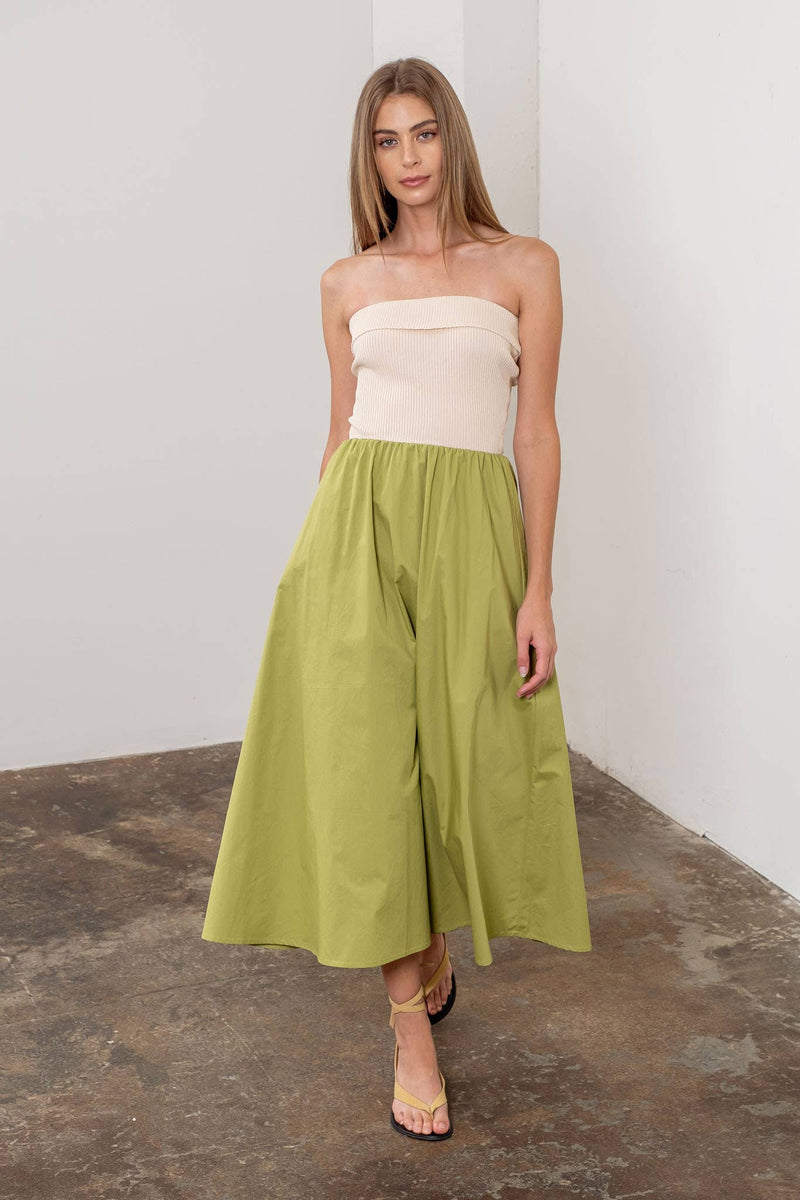 NEELY MIDI DRESS