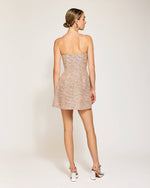 SUNSET TWEED MINI DRESS