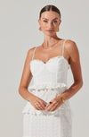 SANDRIMA RUFFLED TRIM DRESS